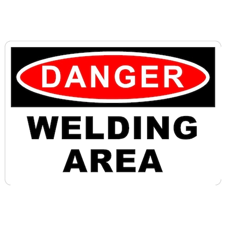 Sign Solutions Usa 12 in Height, 18 in Width, Aluminum, Horizontal Rectangle DCS08DWT1812CUS00197